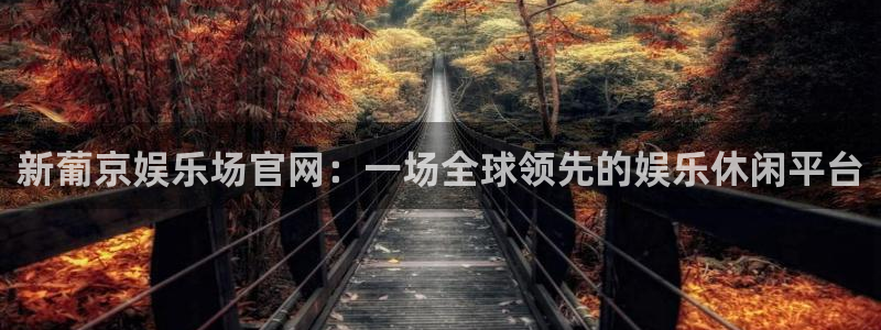 中国竞彩网官方入口彩客网：新葡京娱乐场官网：一场全球领先的娱乐休闲平台